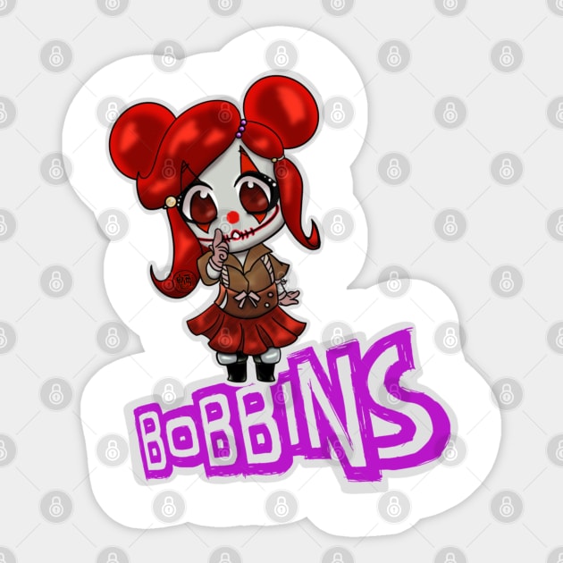 Bobbins of CarnEvil Sticker by DokKaeBi Studios